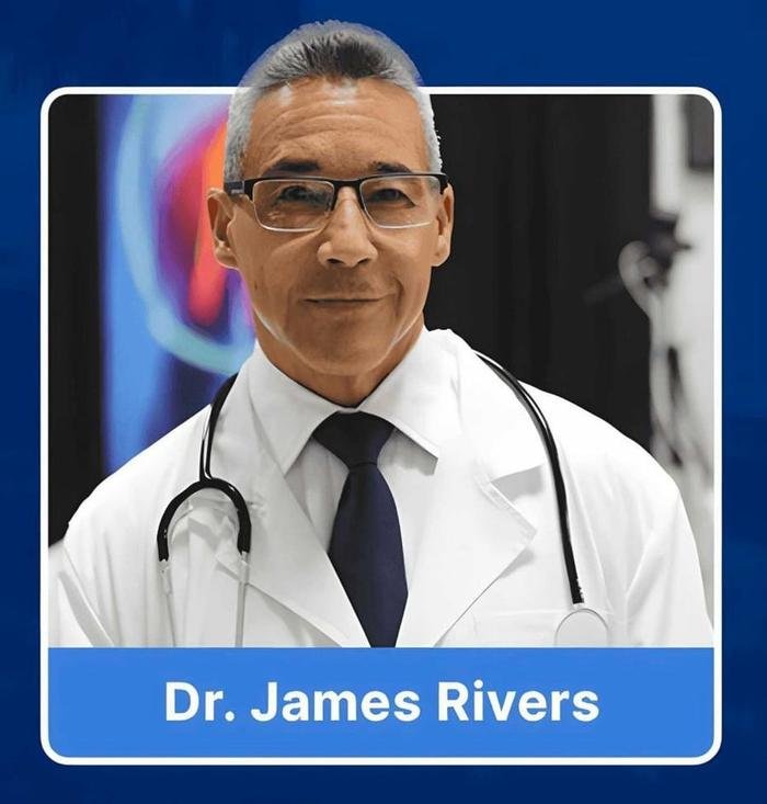 Portrait used on The Genius Wave sales materials to represent Dr. James Rivers